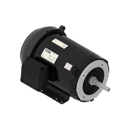 WEG 00158ET3E145JM-S, 1.5 HP, 1800 RPM, TEFC, 143/5JM FRAME, 230/460 VOLTS 00158ET3E145JM-S